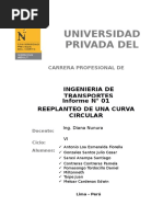 Informe N° 1_Replanteo curva circular