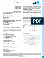 Calculation of An Oil/air Cooler