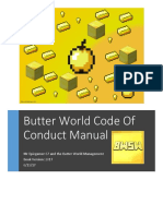 Butter World Code of Conduct