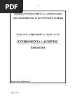 Download Enviromental Auditing by hamadbakar SN34894281 doc pdf
