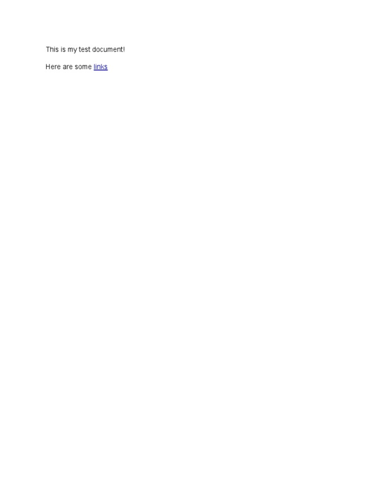 Test Document with Links | PDF