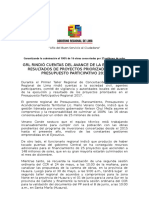 N-0706 Taller de Rendición de Cuentas en El Proceso Del PP 2018 en Santa María