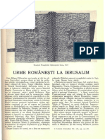 Urme Romanesti La Ierusalim - p.321-333
