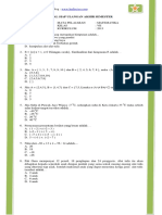 Soal Dan Kunci Jawab Siap Uas Matematika Kelas 7 Kur 2013