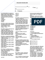 Avaliação de Biologia abrange categorias taxonômicas