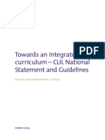 CLILnationalstatementandguidelines PDF