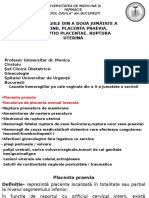 Hemoragiile Din A Doua Jumatate A Sarcinii. Placenta Jos Inserata. Abruptio Placentae. Ruptura Uterina.