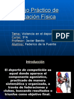 Deporte y Violencia