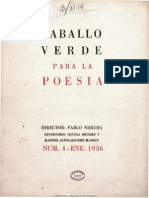 Revista Caballo Verde para la Poesía Nº 4 (1936)