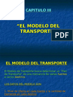 Cap.iii-El Modelo Del Transporte