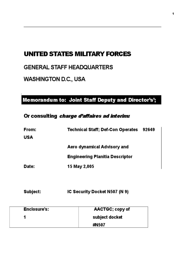 IC. Security Docket N507-A | PDF | United Nations | International Relations
