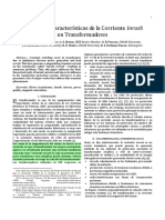 Principales Características de La Corriente Inrush