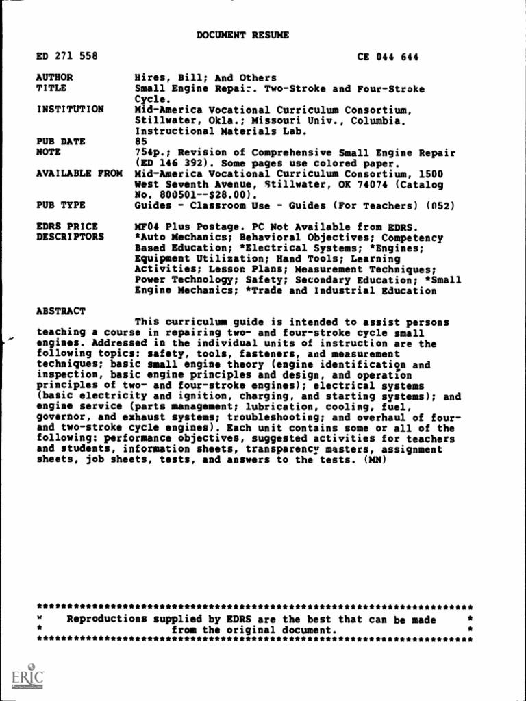 Engine Ignition System Internal Combustion Engine