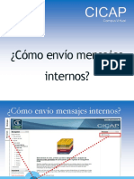 Como Envio Mensajes Internos