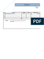 Contoh Invoice Template