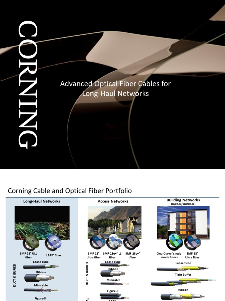 CORNING Advanced Optical Fiber Cables for LongHaul Networks.pdf