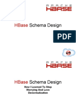 Hbase: Schema Design