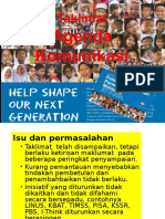 Agenda Komunikasi DTP PPPM