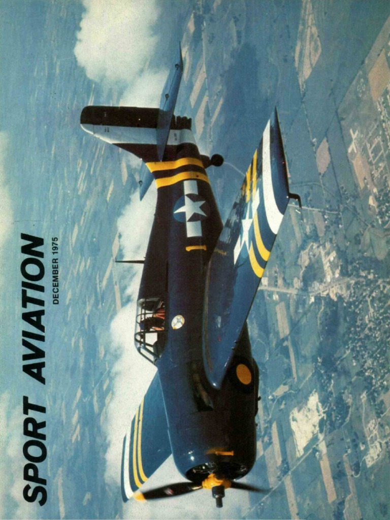 Sport Aviation Dec-1975 | PDF | Experimental Aircraft Association | Federal  Aviation Administration