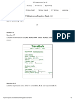 IELTS Listening Practice Test - 02