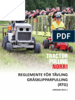 Tractorpulling Norr Reglemente Gräsklipparpulling 20151