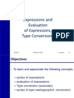 3Expressions&Type Conversion
