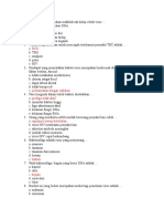 Soal Virus Bakteri Protista