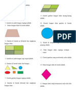 Bangun Datar SD Kelas 2