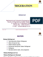 System Refrigerasi Lec 1 S1