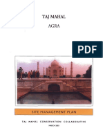 Taj Mahal Site Management Plan 2001