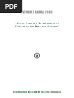 Informe anual 2003