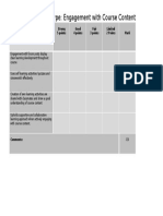 Evaluation Matrix One