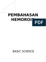 Pembahasan Hemoroid