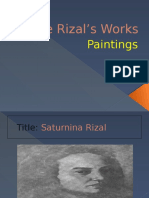 Jose Rizal's Paintings & Drawings