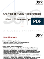 09 - SA5 Analysis of NGMN Requirement 9 - LTE Parameter Optimization