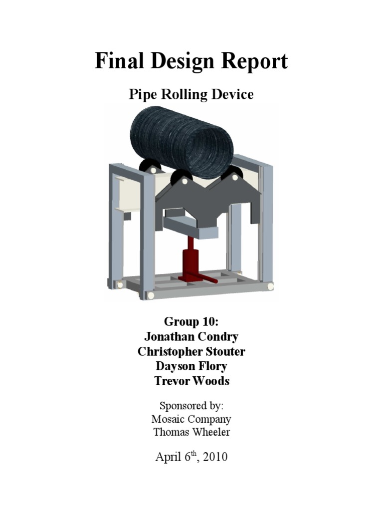 Final Design Report Spring | PDF | Stress (Mechanics) | Bending