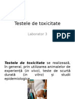 3 Testele de Toxicitate