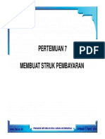 7.membuat Struk Pembayaran