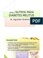 Gizi Nutrisi Pada Diabetes Melitus