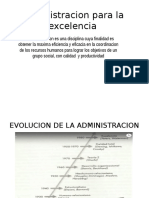 Administracion Para La Excelencia DIAPO