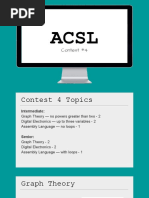 Acsl 16-17 Contest 4 Notes - Graph Theory de Assembly