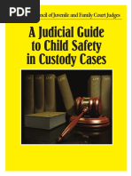 Judicial Guide To Child Safety in Custody Cases