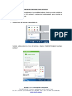 Importar Configuracion de Antivirus - 1