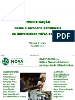 Grupo Do Betão e Alvenarias Da UNL