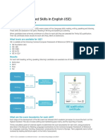 Trinity ISE Scoring Information (SELT)