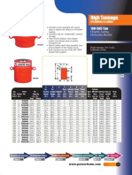 Equipment Data Sheet 200t Hydraulic Jacks