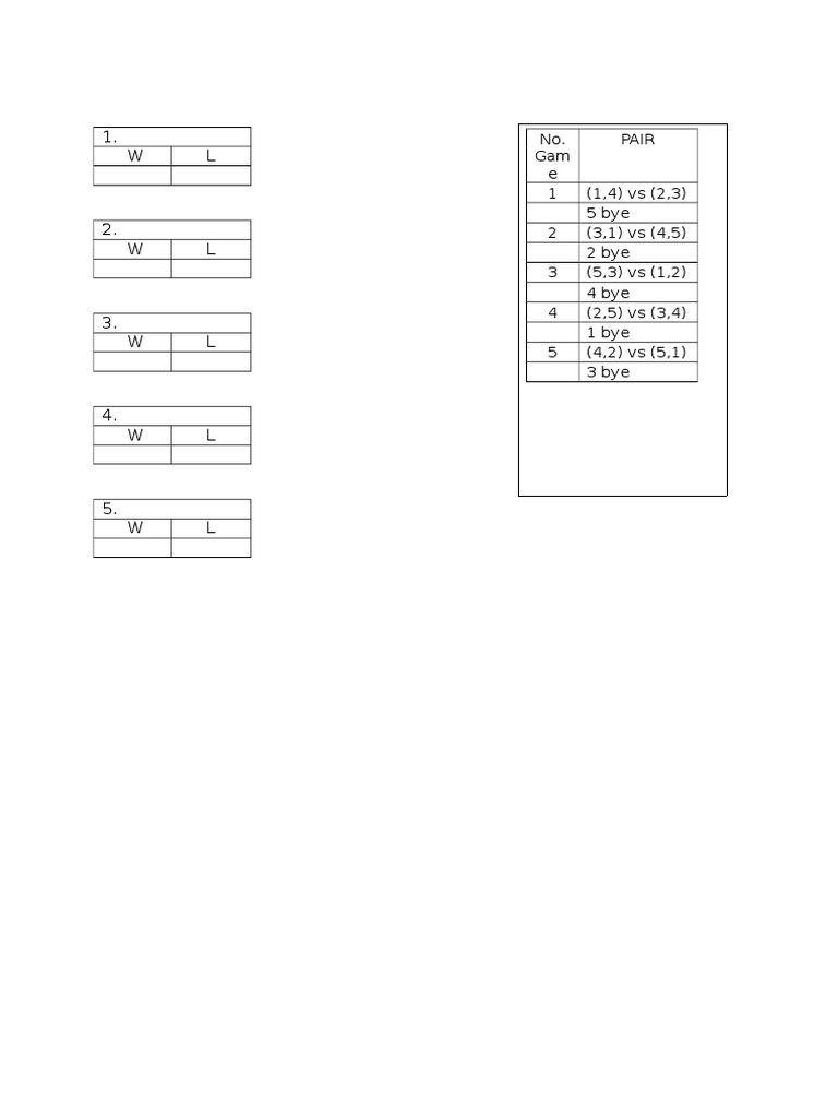 no-pair-gam-e-1-1-4-vs-2-3-5-bye-2-3-1-vs-4-5-2-bye-3-5-3-vs