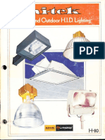 Lithonia Hi-Tek Indoor & Outdoor Lighting Catalog 1980