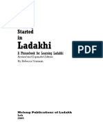 Getting Started in Ladakhi a Phrasebook