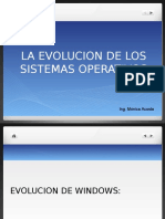 La Evolucion de Los Sistemas Operativos